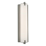 Axel Color Select Wall Sconce - Satin Nickel / White