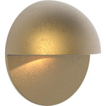 Tivola Recessed Wall Marker Light - Antique Brass