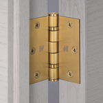Door Hinge - Set of 2 - Brass