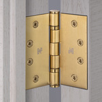 Door Hinge - Set of 2 - Brass