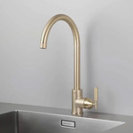 Kitchen Faucet - Cross Pattern - Brass
