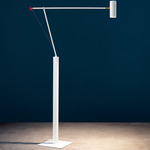 Ettorino Floor Lamp - White