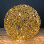 Fil de Fer Floor Lamp - Gold