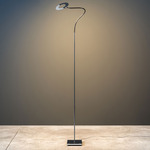 Giulietta Floor Lamp - Nickel / Nickel