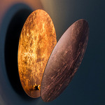 Lederam W Wall Sconce - Copper Leaf