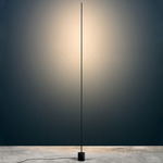 Light Stick Floor Lamp - Black / Black