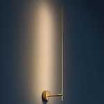 Light Stick Wall Sconce - Satin Gold