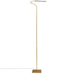 Lola Floor Lamp - Natural Brass / Copper