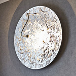 Luna Piena Wall / Ceiling Light - Silver Leaf