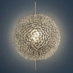 Medouse Outdoor Wall Sconce - Brass / Transparent