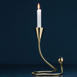 Miracolo Candle Holder - Brass