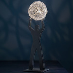 Uomo Della Luce Table Lamp - Iron / Aluminum