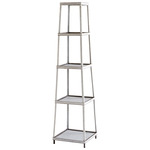 Calabasas Etagere Shelf - Galvanized