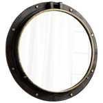 Barrel Wall Mirror - Bronze / Mirror