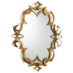 Charcroft Mirror - Gold / Mirror