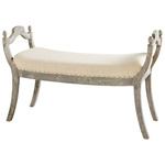 Alice Stool - Weathered Grey / Ivory