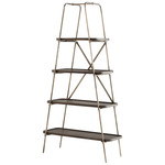 Fortress Etagere Shelf - Iron / Grey