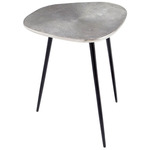 Triata Side Table - Bronze / Nickel