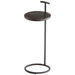 Audrey Side Table - Black / Antique Brass