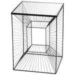 Enchantment Side Table - Graphite / Clear