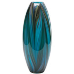 Feather Vase - Blue