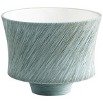 Selena Slab Planter - Oyster Blue