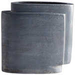 A Step Up Vase - Zinc