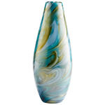 Chalcedony Vase - Blue