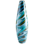 Chalcedony Vase - Blue
