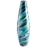Chalcedony Vase - Blue