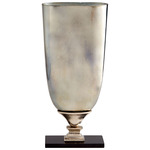 Chalice Vase - Nickel / Black