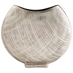 Corinne Vase - Antique Silver