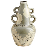 Rocky Valley Vase - Olive Green