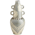 Rocky Valley Vase - Olive Green