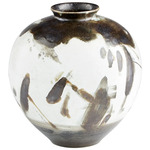 Mod Bud Vase - Black / White