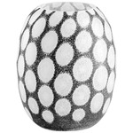 Brunson Vase - Brown/ White