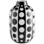 Petroglyph Vase - Black / White