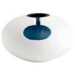 Oracle Vase - White / Blue