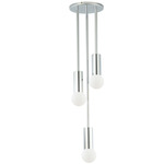 Adams Multi-Light Pendant - Polished Chrome