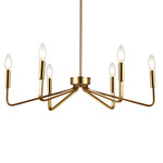 Clayton Chandelier - Aged Brass
