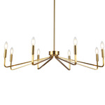 Clayton Chandelier - Aged Brass