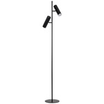 Constance Adjustable Reading Lamp - Matte Black / Frosted
