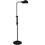 Fedora Floor Lamp - Matte Black / Matte Black