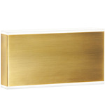 Emery Wall Sconce - Aged Brass / Frosted