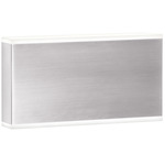 Emery Wall Sconce - Satin Chrome / Frosted