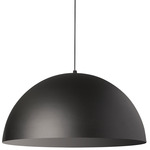 Ofelia Pendant - Matte Black / Matte Black