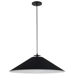 Prudence Pendant - Black / Matte Black / Black