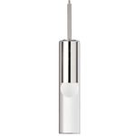 Palmer Pendant - Polished Chrome / Clear