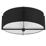 Preston Ceiling Light - Matte Black / Black