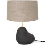 Hebe Small Table Lamp - Dark Gray / Sand